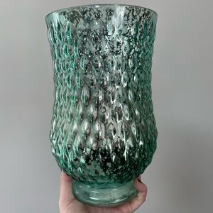 Blue Mercury Glass Vase!